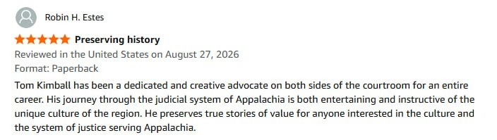 Amazon review by Robin H. Estes: five stars, titled Preserving history