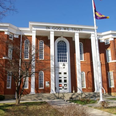 Cookeville Putnam County courthouse in Tennessee